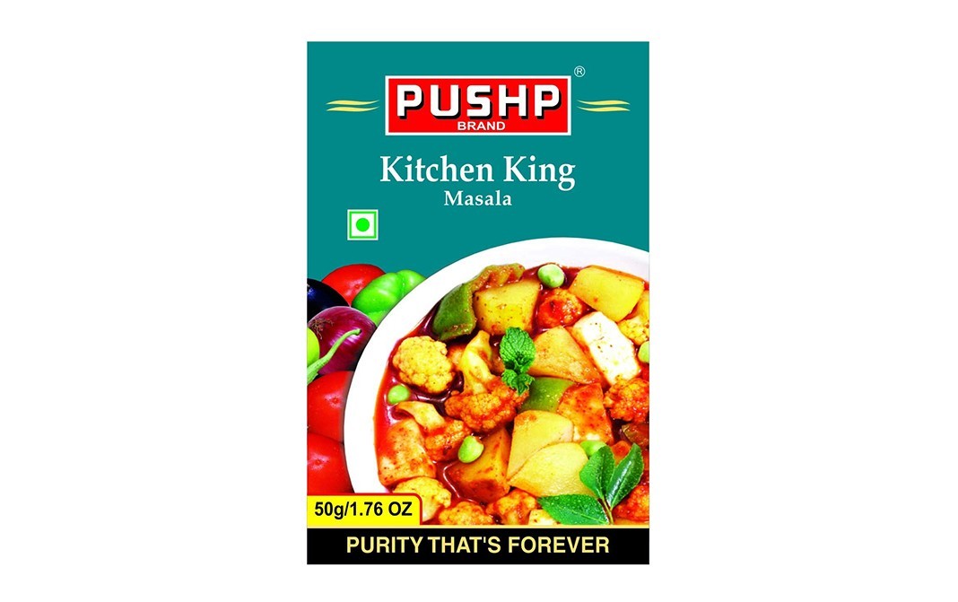 Pushp Kitchen King Masala    Box  50 grams